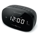 Radio réveil - muse - m - 155 cr - noir - tuner radio - horloge intégrée Radio réveil - muse - m - 155 cr - noir - tuner radio - horloge intégrée