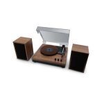 Platine vinyle - muse - mt - 108bt - 3 vitesses - bluetooth - effet bois