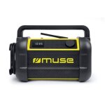 Radio portable - muse - m - 928 bty - noir et jaune - bluetooth - chantier