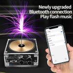 Musique tesla coil speaker gnrateur de plasma  arc lectrique bobine tesla bricolage jouet de bureau ...