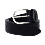 Mustang ceinture noir en cuir pour femme - croco belt 3. 0 109734