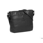 Mustang sac à épaule bandoulière noir en cuir pour homme - catania leather crossbody bag 134631 Mustang sac à épaule bandoulière noir en cuir pour homme - catania leather crossbody bag 134631