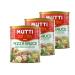 Mutti - lot 3x sauce pizza aromatise - conserve 800g