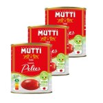 Mutti - lot 3x tomates peles - conserve 800g