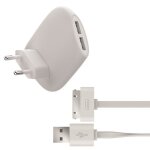Muvit for change 1 usb 2. 4a chargeur secteur (12w) - blanc - uk