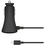 Muvit chargeur voiture 2. 4a lightning 1. 2 m - noir Muvit chargeur voiture 2. 4a lightning 1. 2 m - noir