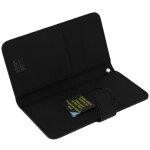 Muvit - housse portefeuille noir universel slide cover taille xl