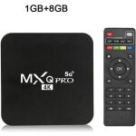 Mxq pro 5g 4k network player set - top box botier de tlcommande pour la maison smart media(1 + 8g) ...