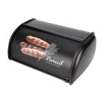 Boîte à pain - mxzzand - acier inoxydable - grande capacité - antidérapante - design contemporain Boîte à pain - mxzzand - acier inoxydable - grande capacité - antidérapante - design contemporain