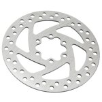 Mxzzand disque de frein pour trottinette lectrique 140mm en acier inoxydable avec 6 trous et 6 vis