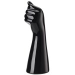 Vase à fleurs - mxzzand - moderne - céramique - noir - design ondulé unique Vase à fleurs - mxzzand - moderne - céramique - noir - design ondulé unique