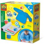 My first - mon premier kit de peinture au doigt avec un tablier - ses creative