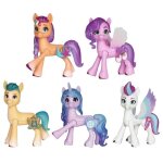 Figurine daction - my little pony - my little pony - 5 pi�ces - couleurs assorties - plastique