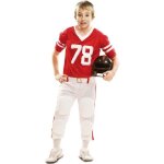 D�guisement - footballeur am�ricain rouge - 5 ans - id�al carnaval - esprit sportif