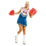 D�guisement - pom - pom girl - noir - adulte - xxl