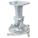 Support de plafond - mywall - h16 - 1l - inclinable et pivotant - charge max. 15 kg - argenté Support de plafond - mywall - h16 - 1l - inclinable et pivotant - charge max. 15 kg - argenté