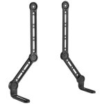 My wall hz32 - 1l support pour barre de son inclinable mobile noir 1 pc(s)