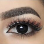 Mysalens lentilles de contact de couleur black out noir avizor solution multifonctions 10ml kit de rangement ...