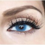 Mysalens lentilles de contact de couleur hidrocor azul avizor solution multifonctions 10ml kit de rangement ...