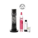 Mysoda machine à soda toby black 1 bouteille de 0. 5l 1 bouteille de 1l 1 cylindre de co2 Mysoda machine à soda toby black 1 bouteille de 0. 5l 1 bouteille de 1l 1 cylindre de co2