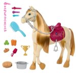 Les mystres de barbie -  la poursuite du cheval perdu barbie et son cheval tornade hxj42