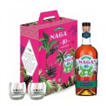 Naga siam 10 ans coffret avec 2 verres de dgustation