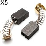 Naisidier 10pcs balais de charbon pour moteur lectrique rparateur (5 paires)15 mm x 10 mm x 6 mm