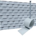 Brise vue - naizy - pvc dur - 250 x 19 cm - anti - uv - r�sistant - 10 pi�ces