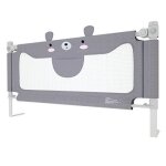 Naizy 180cm barrière de lit pour enfants bébé avec hauteur réglable barrière de sécurité pour protection ... Naizy 180cm barrière de lit pour enfants bébé avec hauteur réglable barrière de sécurité pour protection ...