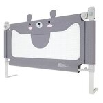 Naizy barri�re de lit pour b�b� enfants avec hauteur r�glable barri�re de s�curit� pour protection contre ...