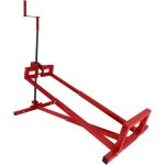 Dispositif de levage el�vateur - naizy - cric 400kg - inclinaison r�glable � 45� - rouge - universel