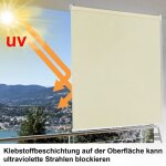 Naizy store enrouleur occultant isolant thermique avec rev�tement sans per�age avec protection uv - 100 ...