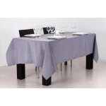 Nappe anti - t�che gris 140x240cm - atmosphera cr�ateur dint�rieur