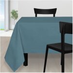 Nappe anti - tâches carrée 180x180 cm alix bleu celadon par soleil docre Nappe anti - tâches carrée 180x180 cm alix bleu celadon par soleil docre