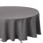 Nappe anti - t�che gris d180cm - atmosphera cr�ateur dint�rieur
