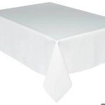 Nappe anti - t�che lallie blanc ivoire 140x240cm - atmosphera cr�ateur dint�rieur