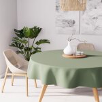 Nappe anti - tches ronde 180 cm alix kaki par soleil docre