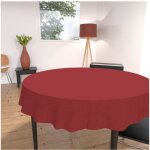 Nappe anti - tches ronde 180 cm alix rouge