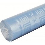 Nappe damassee 1. 20m x 6 m bleu ciel