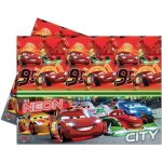 Nappe - disney / pixar - cars n�on� - rouge - rectangulaire - synth�tique