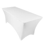 Nappe extensible pour table rectangulaire ivoire Nappe extensible pour table rectangulaire ivoire
