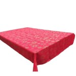 Nappe - kid paradise - 160 x 300 cm - rouge - anti - tache - lavable