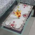 Nappe - momotou - rectangulaire - 40x85cm - tissu satin - lavable