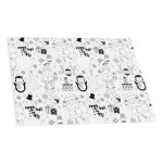 Nappe de nol en papier  colorier 100 x 150 cm