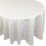 Nappe ovale 180x240 cm hélios ecru coton + Nappe ovale 180x240 cm hélios ecru coton +