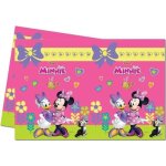 Nappe en plastique - disney - minnie et daisy - 120 x 180 cm - rose - rectangulaire