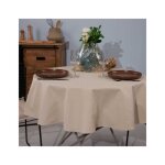 Nappe ronde 155 cm palace couleur lin nappe pour extrieur
