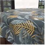 Nappe ronde anti - tâches 180 cm tropic par soleil docre Nappe ronde anti - tâches 180 cm tropic par soleil docre