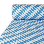 Nappe rouleau damassée 50 m x 1 m bleu bavarois Nappe rouleau damassée 50 m x 1 m bleu bavarois