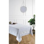 Une surprise se cache derrire cette offre nappe antitache toutes dimensions - nappe + surnappe gris ...